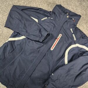 Eddie Bauer Jacket Mens Large Weatheredge Plus Waterproof Breathable Coat Skiing